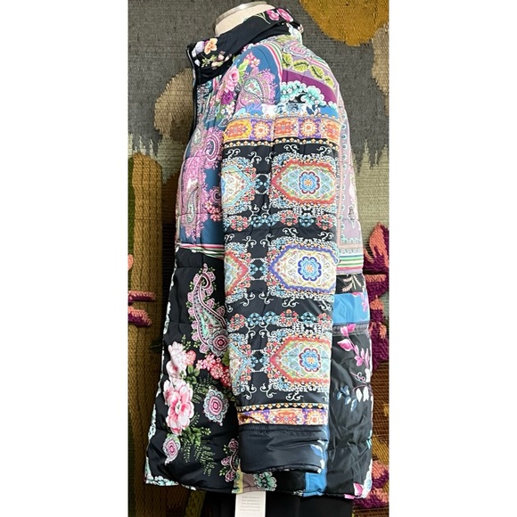 Johnny Was Mauri Reversible Puffer Jacket XS - Picture 9 of 16